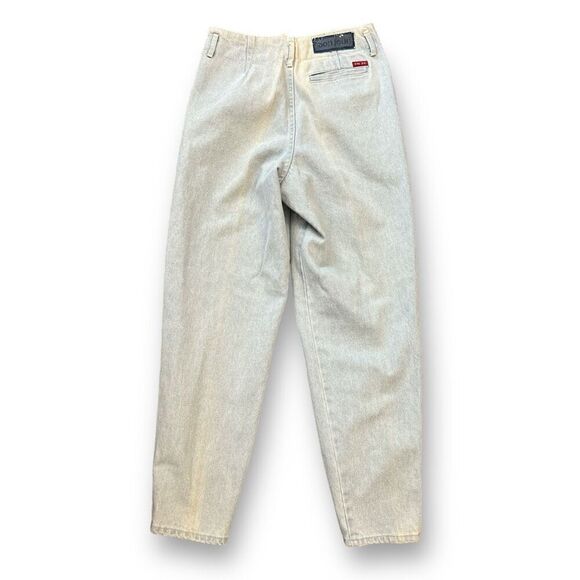 Bon Jour Vintage High Waisted Pleated Jeans Size 9/10 - Picture 8 of 10